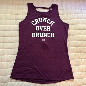 VSX Sport tank “Crunch over brunch” size XS
